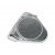 plaat boven koplamphuis chroom KS/KS100